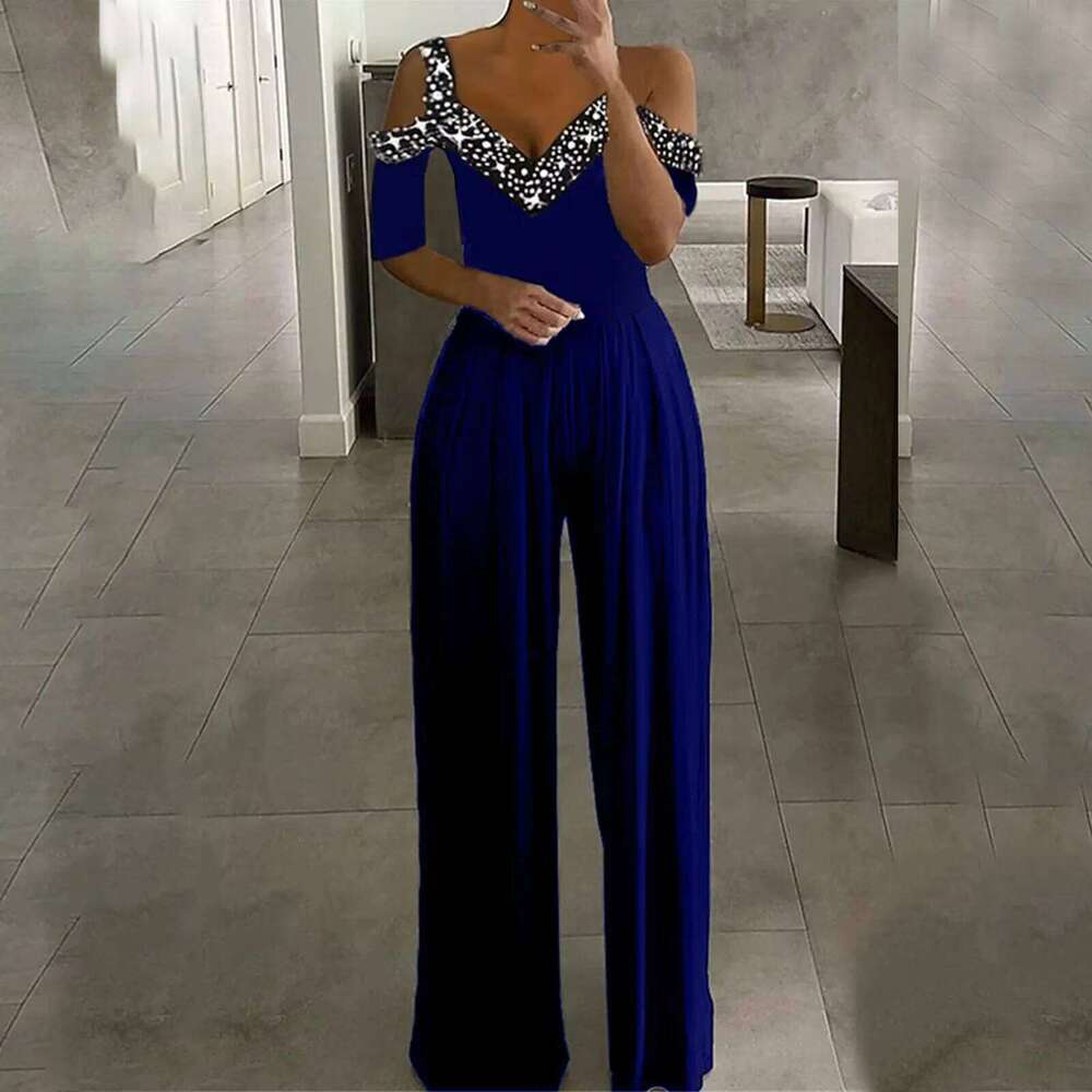 Wear Women Solid Color Print Vest High Waist Slim Wide Leg Pants Jumpsuit Playsuit Casual Loose Sleeveless Cotton Linen Jumpsuits