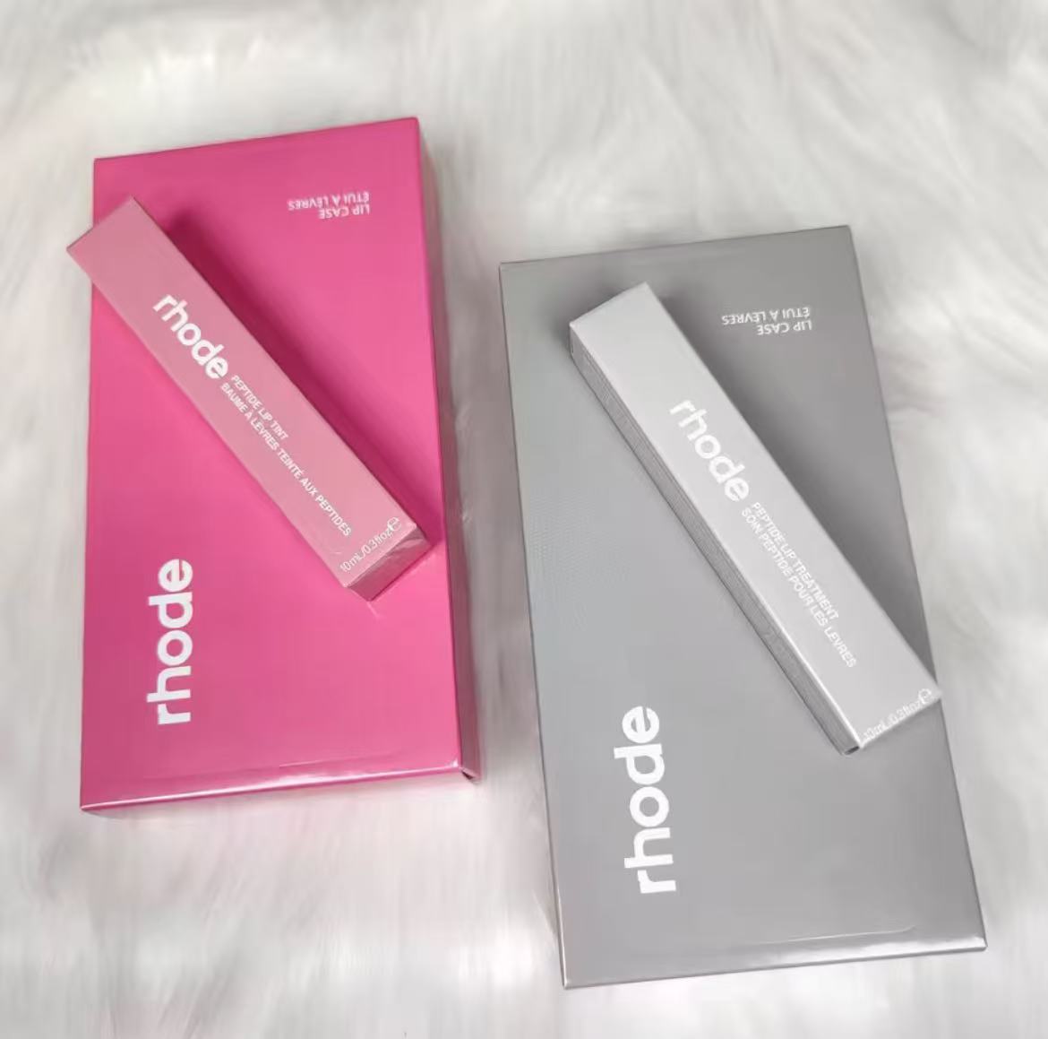 INS Lipstick Silicone Hot Rhode Phone Case For iPhone 16 15 14 13 12 11 Pro Max Plus Portable Lip Gloss Holder Hot Soft Cover