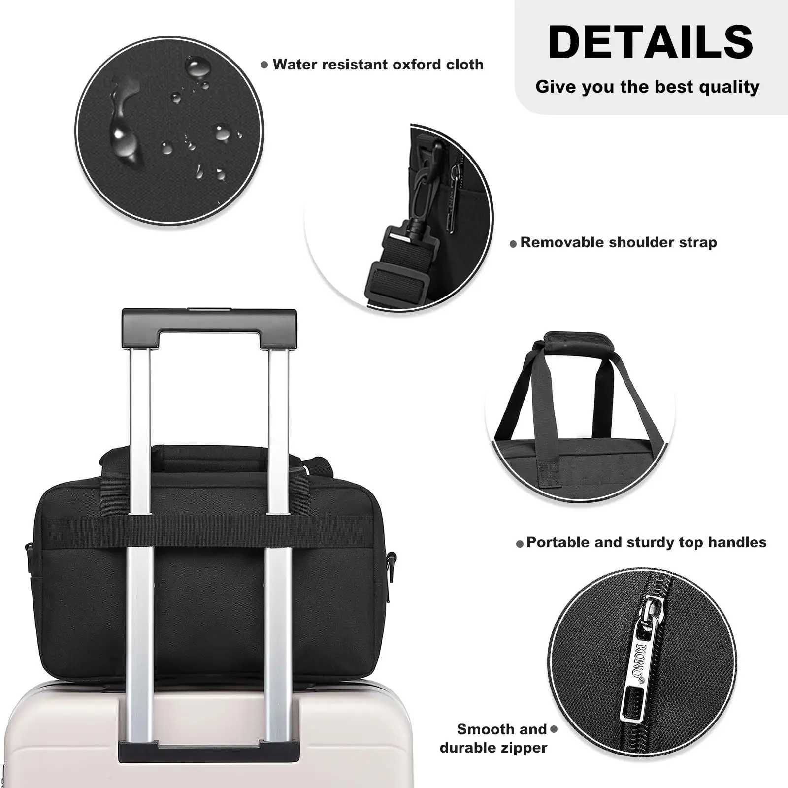 Any 35x20x20 Cabin Bag Under Seat RyanAIR Carry on Bag Sports Travel Duffel Holdall Hand Luggage 14L Unisex W250618