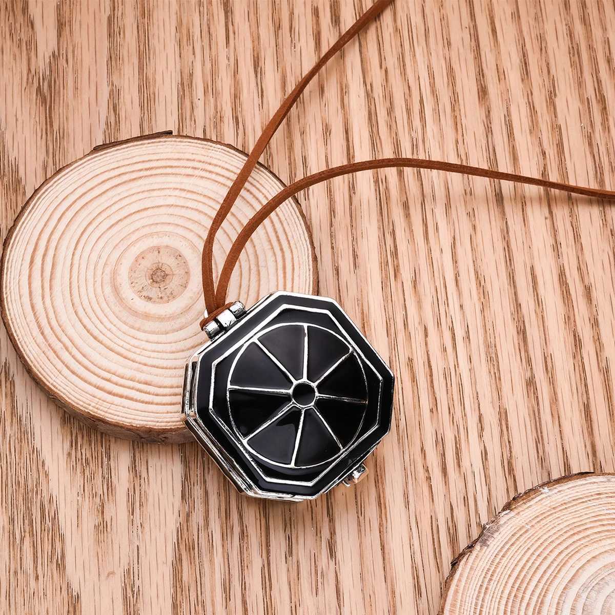 Harong Classic Pirates Compass Pendant Necklace Exquisite Movie Jack Same Outdoor Jewelry Gifts for Men Women Friends Cosplay W250618