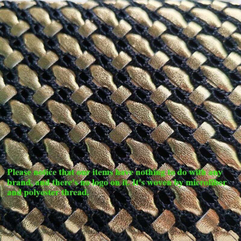 Woven Clutch Bag For Women Formal Party Contrast Color Microfiber Thread Braid Evening Bags Classic Chain Small Square Handbags