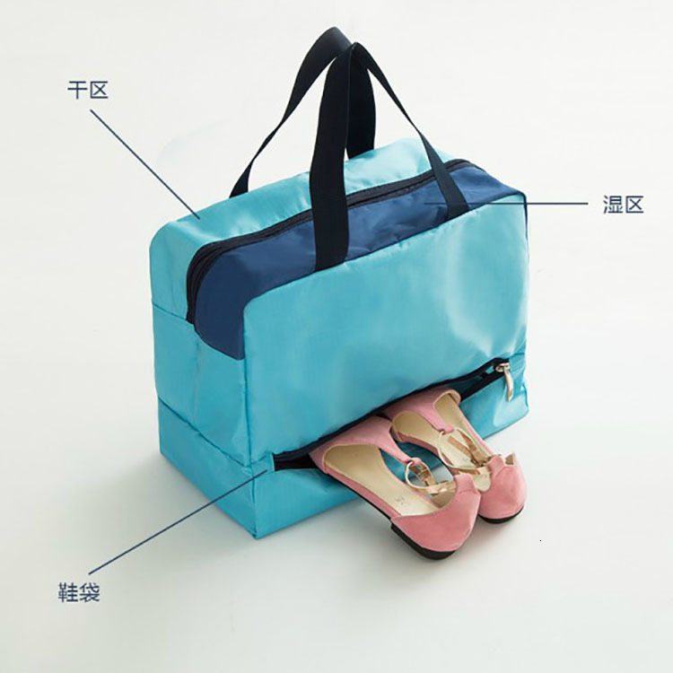 Dry Wet Separation Travel Swimming Waterproof Multifunctional Storage Handheld Large Capacity Beach Bag