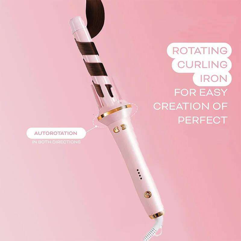 Tourmaline Ceramic hine Professional Curler Anion 28Mm Automatic Hair Curling Stick