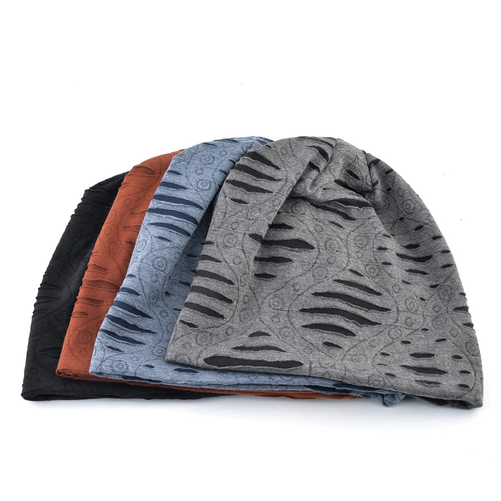 Fashion Hip Hop Beanies Hats For Men Women Spring Summer Thin Bonnet Gorras Unisex Streetwear Skullies Beanie Loose Style Hats 250618