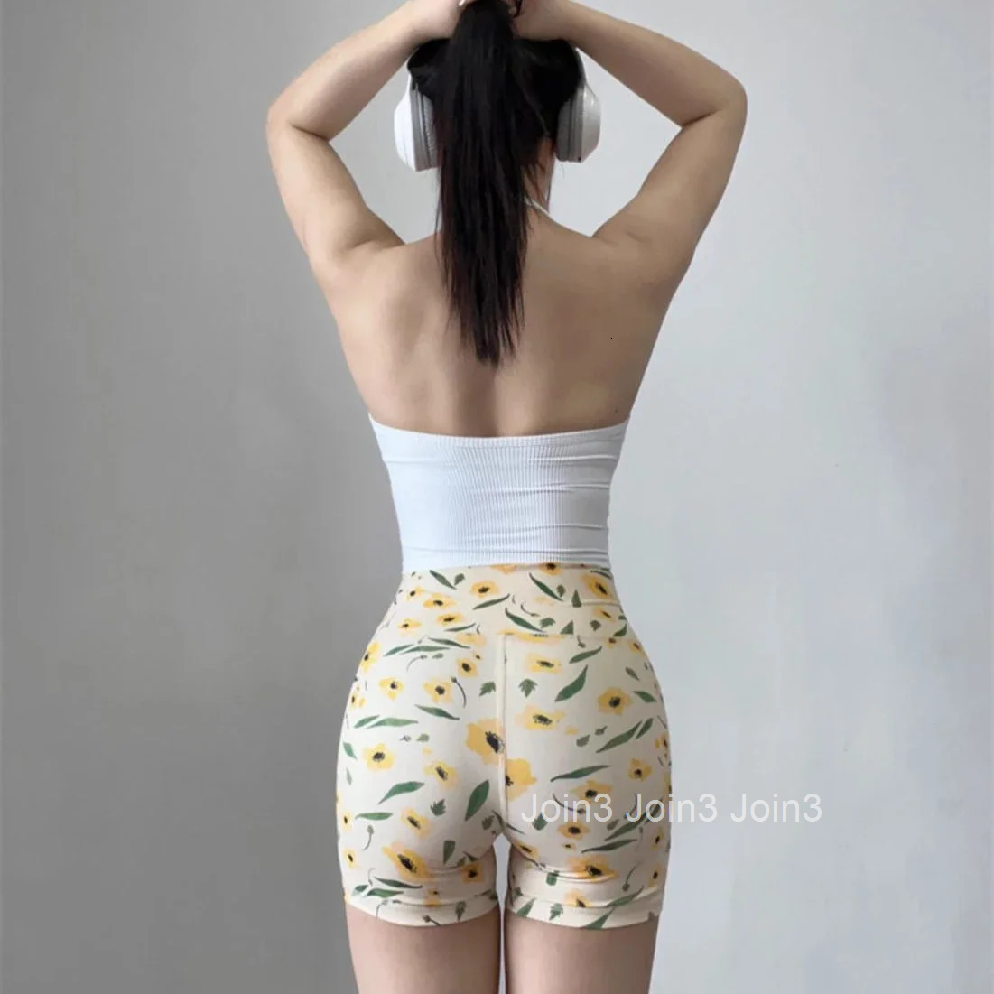 Gym Shorts for Women Sports Fitness Tight Sport Booty High Waist Skinny Woman Short Pants Running Kpop Jorts Y2k Vintage Casual