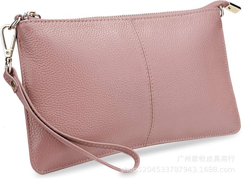 Free Shipping Designer Lychee Grain Women's Leather Fashionable Handbag Luxury Bag And Double Zipper Portable Handbag