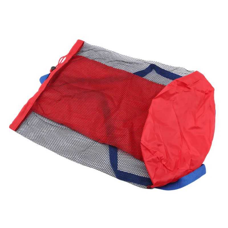 Beach Bag Foldable Portable Mesh Swimming Bag For Children Beach Toy Baskets Storage Bag Outdoor Swimming Waterproof Bags B250618