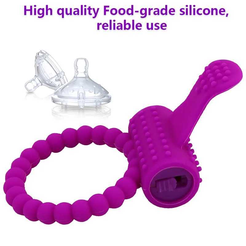 Penis Ring Vibrator Sex Toys For Men Masturbators Adults Vibrator For Women Couples Chastity Cage Erotic Accessories Sex Shop W250618
