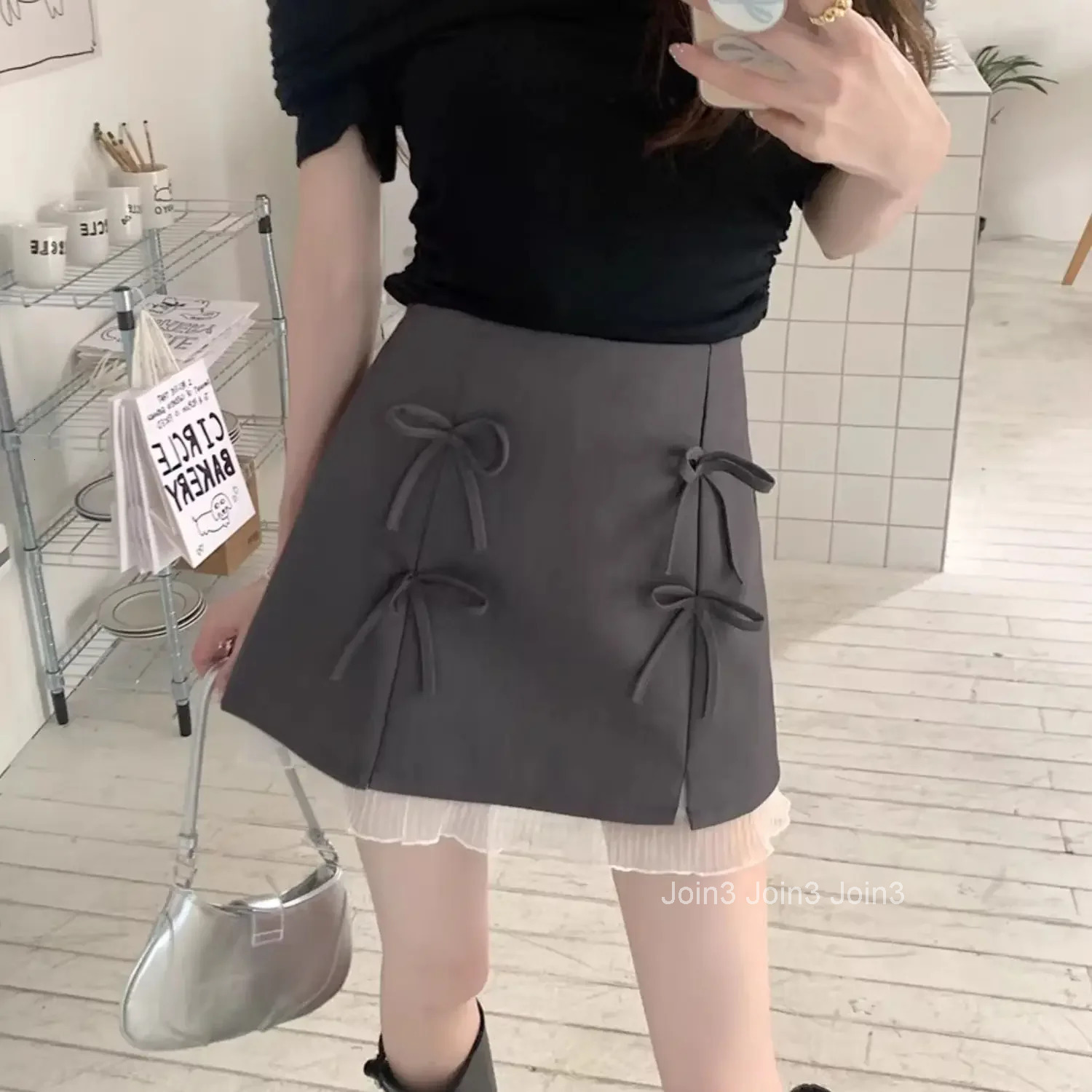 Patchwork Woman Skirt Lace Wrap Tight Midi Skirts for Women Stylish Aesthetic Streetwear Luxury Elegant Cheap New in 2025 Trend
