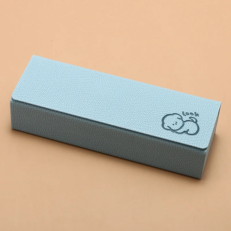 Fashionable Square Anti-Stress Glasses Storage Box Puppy Cartoon Shape Hard Shell Glasses Case 250617