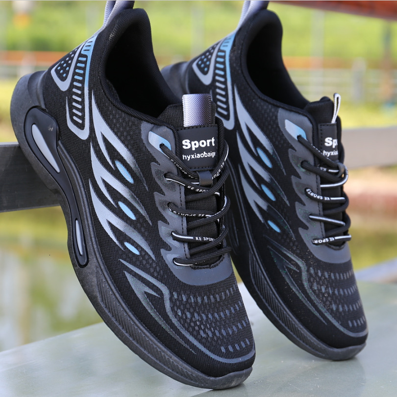 Men S Sports Summer Breathable Deodorant Ice Silk Running Lightweight Soft Sole Mesh Youth Casual Shoes Student Casual Shoes Ddmysaturn