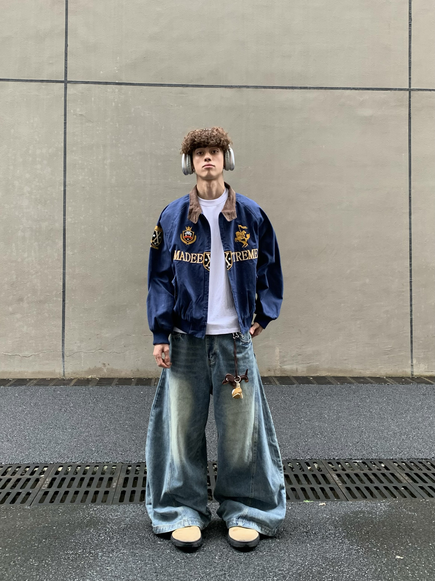Retro Street Mens Jacket Spring Autumn Retro American Baseball Bomber Uniform Embroidered Varsity Streetwear Coat