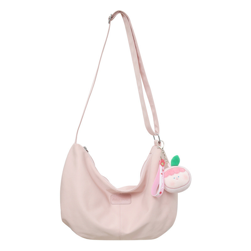 Free shipping designer 2025 New Japanese Style INS Large Capacity Shoulder Bag for Women Casual Dumpling Bag for Students Class Commuting Crossbody Ba
