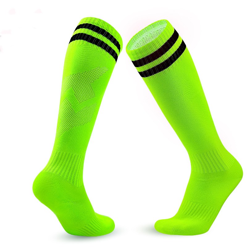 Free Shipping 5pcs Kids Soccer Socks,Solid Striped Knee High Tube Football Sports Socks for Boys,baseball socks,tube socks