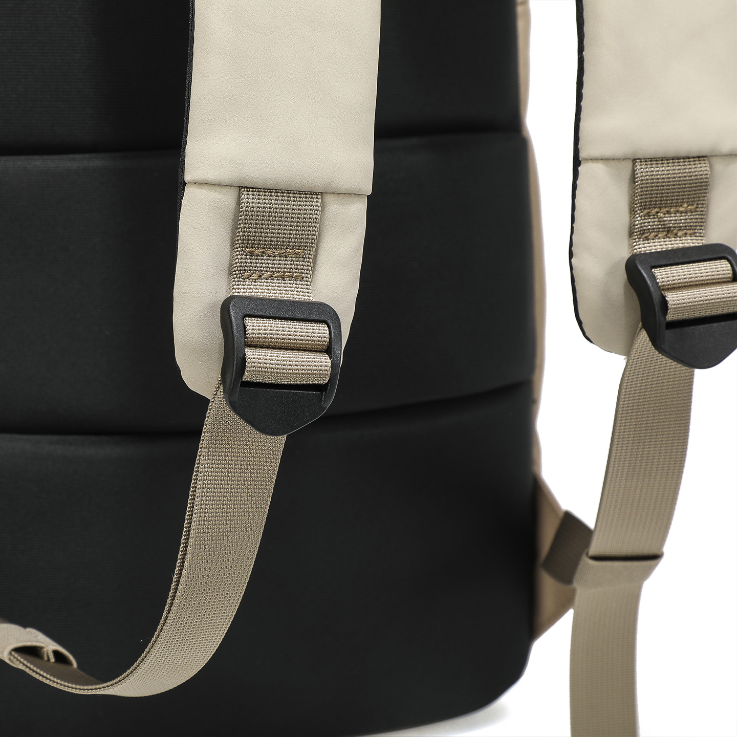 Multi functional leather backpack, women's 2025 new business commuting computer backpack, large capacity leisure women's backpack