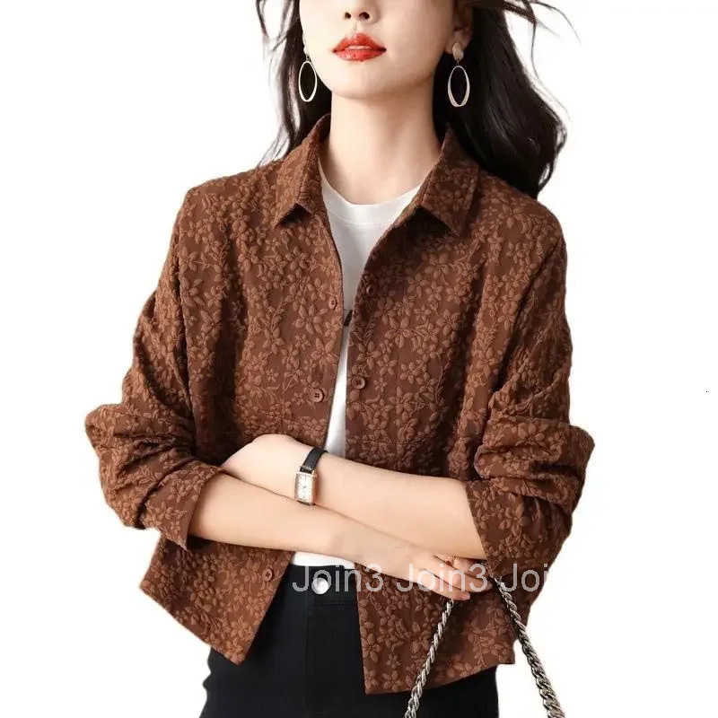 Solid Color Womens Jackets Splicing Female Coat Long Sleeve Demi-season Fashion 2025 Korean Reviews Clothes Clothing Promotion