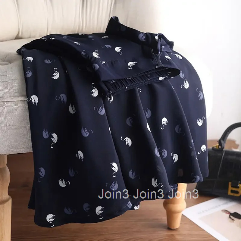 Woman Skirt Midi High Waist Pleat Chiffon Pleated Aesthetic V Cheap Harajuku Korean Fashion Modest Style Casual Skirts for Women