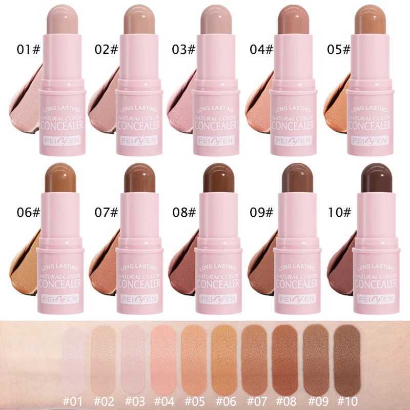 Highlighter Stick Brightening Skin Tone Contouring Natural Stereo Concealer Cream Makeup Base Foundation Multi-Purpose Stick XJ250618