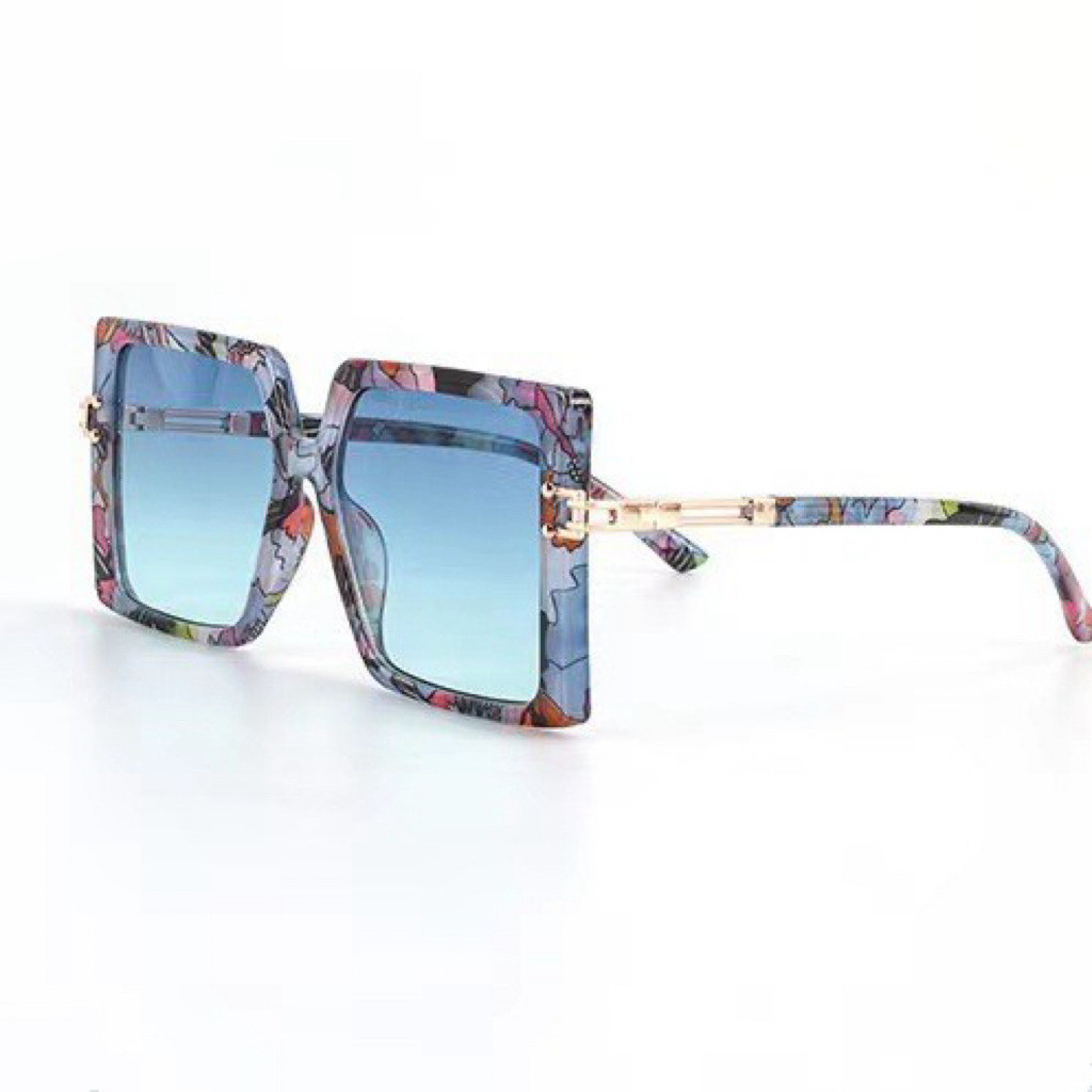 Designer Sunglasses For Women Men Fashion Sunglasses Luxury Polarized Lens Goggle Pilot PC Frame Oversized UV400 Eyewear Luxury Style Sunglasses DZ02