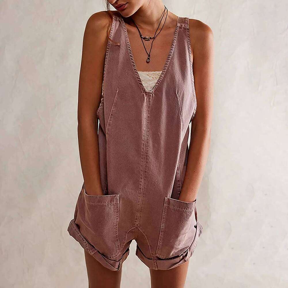 Wear Super Jumpsuit Women's Summer Casual Overalls Loose Wide Leg Jumpsuits Boho Floral Printed Baggy Fancy Pants Outfits Women