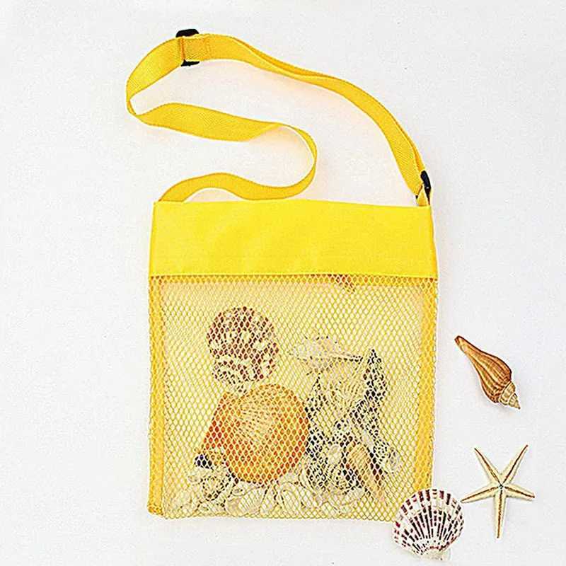 Kids Sand ay Protable Mesh Bag Kids Toys Storage Bags Swimming Large Beach eco Bag Wen Cosmetic Makeup Bag B250618