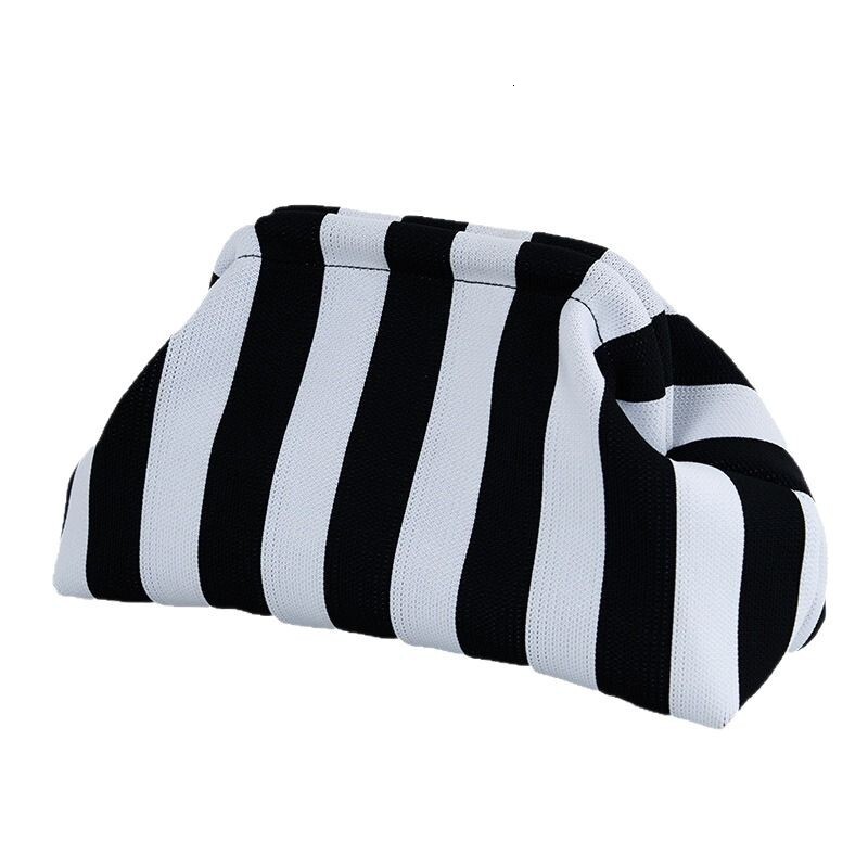 Free Shipping Designer Cross-border Hot-selling Women's Clutch Bag Luxury Bag Knitted Bag Female Commuter Fashion Beach Bag Cloud Bag Multifuncti