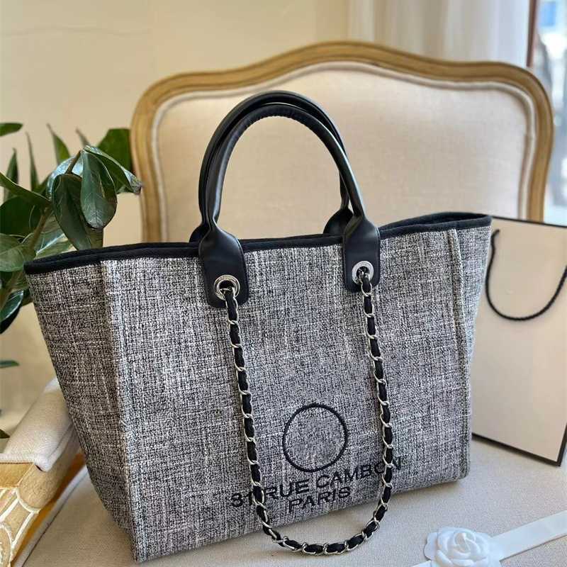 Designer bags of high quality large deauville tote Shop travel Shoulder CC mens pearl gold chain duffle fashion crossbody summer clutch