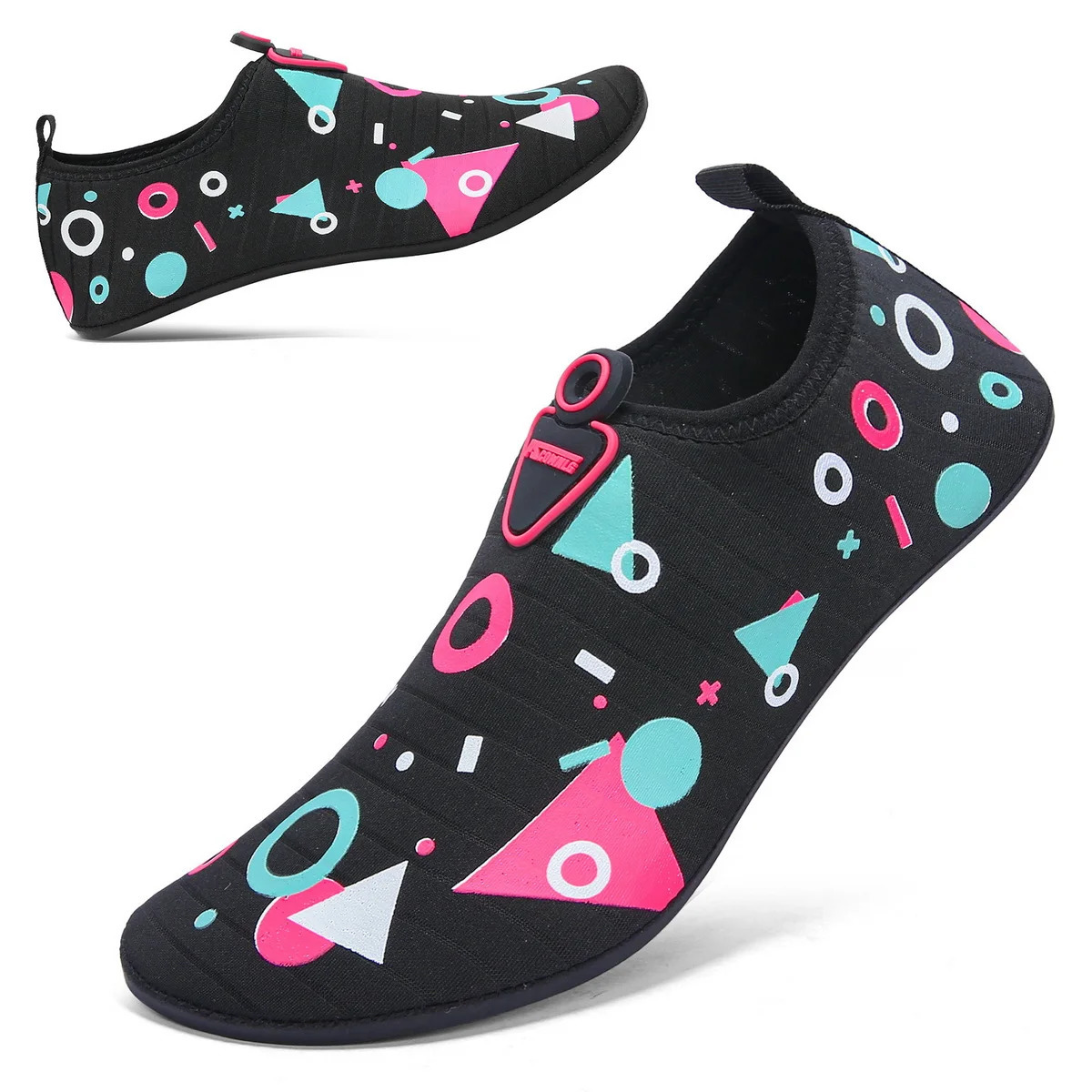 Quick Dry Water Shoes Rubber Sole Diving Shoes Unisex Beach Swimming Diving Socks Non-Slip Seaside Surfing Adult Kids Socks 250613