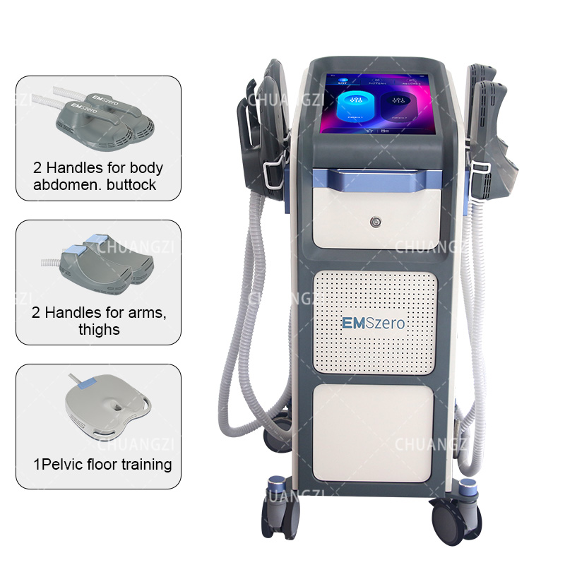 15 Tesla 6500W EMSzero Machine 2025 Upgraded Version Electromagnetic RF EMSZERO Muscle Stimulator Fat Removal Sculpting Machine