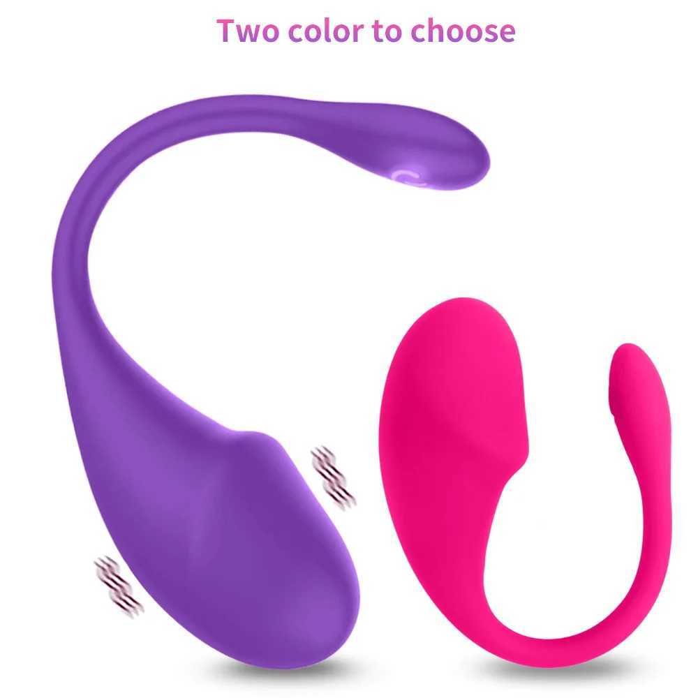 APP wireless tadpole vibrating egg remote control vibrator for women going out wearing vibration massage for adults XJ250618