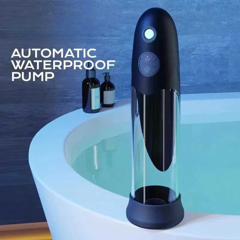 Penis Pump Penile Thicken Penis Exerciser Sex Toys for Men Electric Sextoys Dick Massage Product for Men Cock Stretch Toy Set W250618