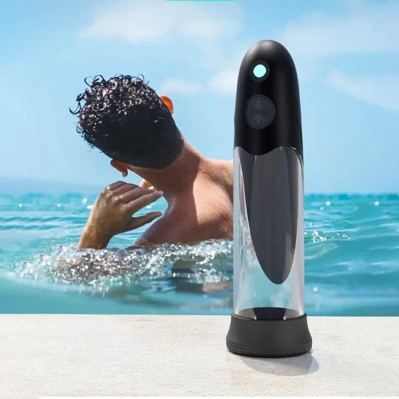 Penis Pump Penile Thicken Penis Exerciser Sex Toys for Men Electric Sextoys Dick Massage Product for Men Cock Stretch Toy Set W250618