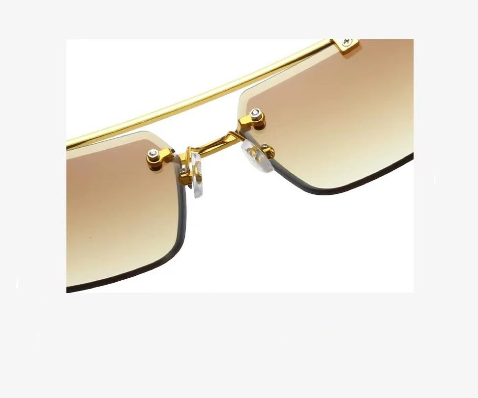 Designer Sunglasses For Women Men Fashion Sunglasses Luxury Polarized Lens Goggle Pilot PC Frame Oversized UV400 Eyewear Luxury Style Sunglasses DZ2