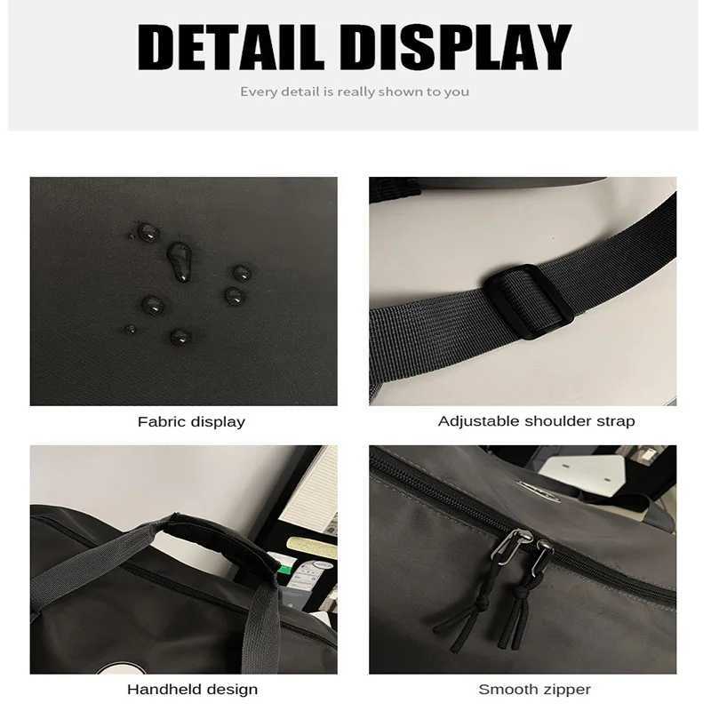 Customized luggage bag with printed large capacity travel handbag personalized sports bag DIY pattern W250618