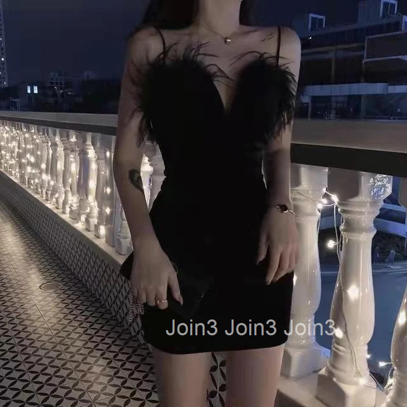 Womens Dress Short Female Dresses 2025 Sundress Clothing Prom Mini Black Bodycon Party Tight Evening Slip Xxl New In Outfits Xl