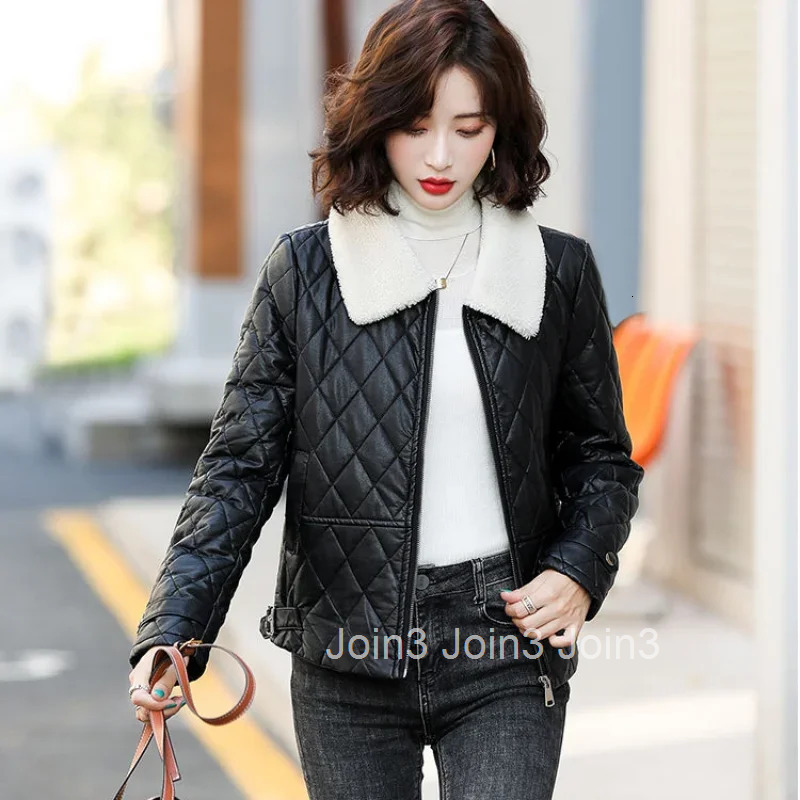 Padded Jacket Check Cotton Lightweight Cold High Quality Womens Quilted Coat Winter Clothes 2025 Elegant Warm Sale Lady Parka