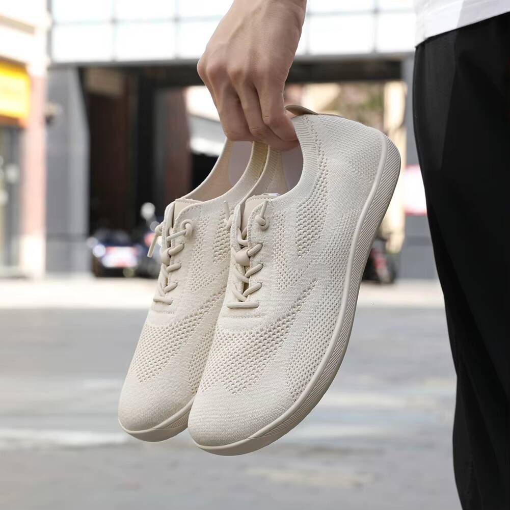 Casual Shoes Minimalist Barefoot Cross Trainer Comfortable Wide Toe Walking Shoes Non Slip Fashion Running Sneakers For Men Women Ddmysaturn