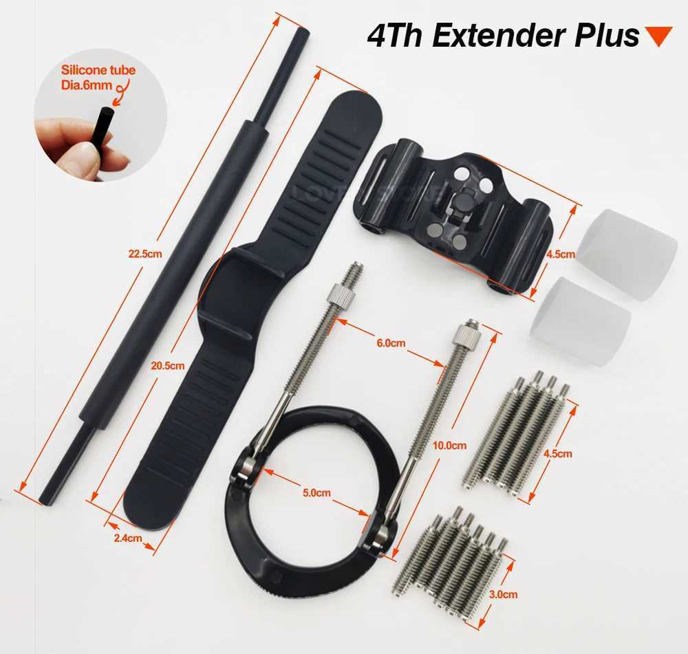 Male Penis Extender Enlarger Bracket Cock Enlargement Edge Stretcher Pump Erection Traction Correction Bending Sex Toys for Men W250618