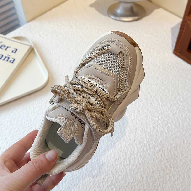New Spring Collection Breathable Mesh Sports Shoes for Boys Girls Anti-Slippery Design Z250618