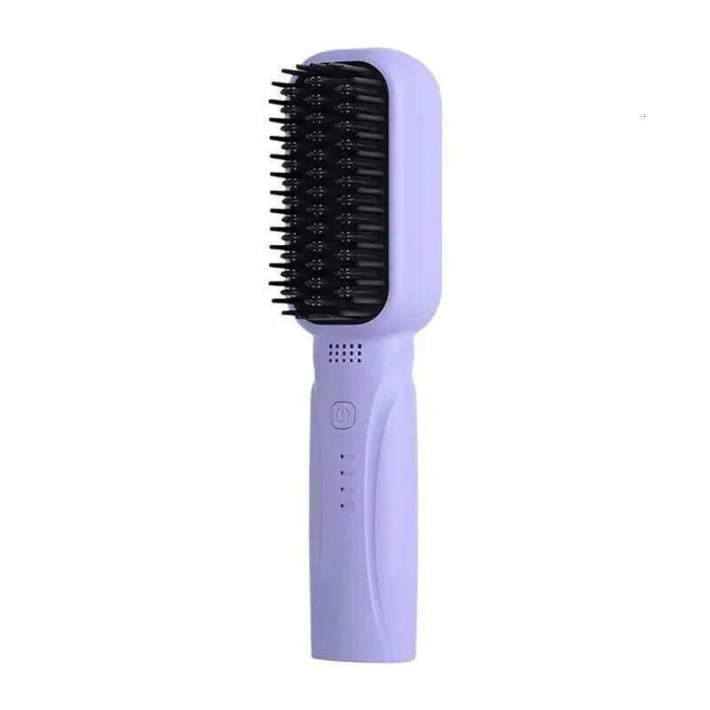 A07R Professional Hair Straightener Electric Hot Comb, Quick Heating, Multifunctional Hairstyle Brush For Personal Care