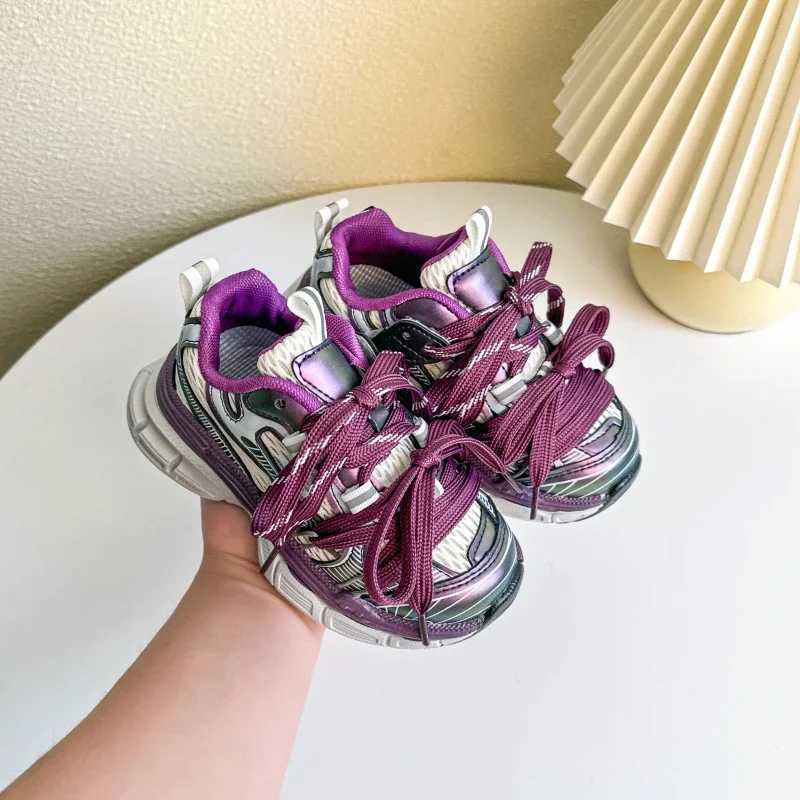 Children Casual Shoes for Girls Boys 2025 Summer New Fashion Korean Style Soft Anti-slippery Versatile Chic Shccol Sports Shoe Z250618