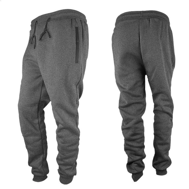 Mens Sweatpants with Zipper Pockets Tapered Joggers for Men Athletic Pants Workout Jogging Running yy250714