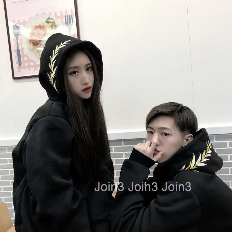 Long Sleeve Womens Hooded Sweatshirts With Orint On Korean Female Top Basic M Youthful Clothes Clothing 2025 Trend Kpop Hoodies