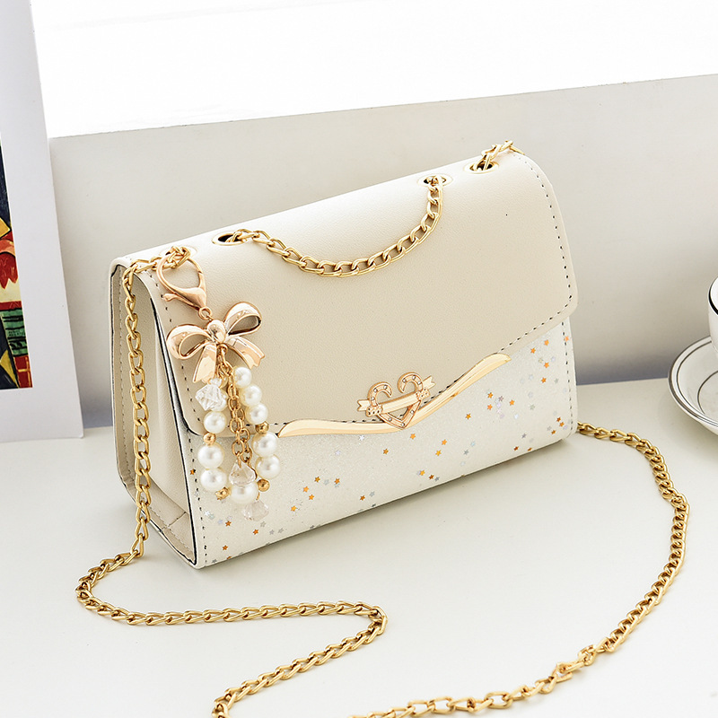 Free Shipping 2025 New Designer Bag Shiny Women's Shoulder Handbag Casual High-quality Shopping Bag Trendy Color Blocked Small Square Bag