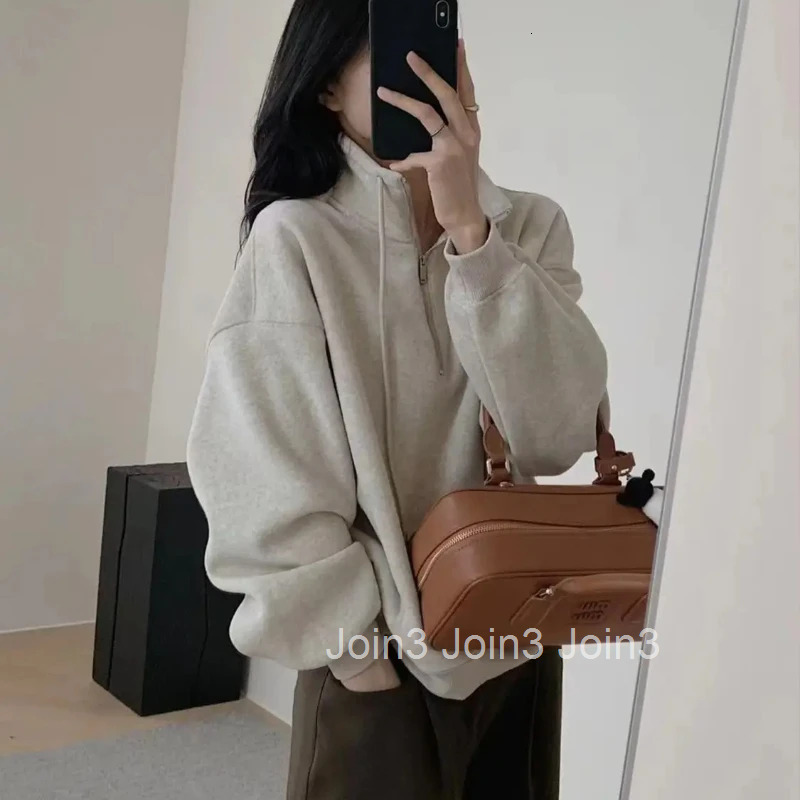 Woman Tops Kpop Warm Pullover Autumn and Winter Cold Sweatshirt for Women Thick New In High Quality On Promotion Cheap Xxl Emo M