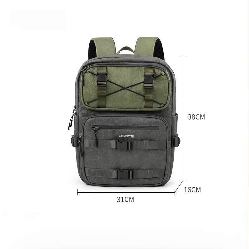 Backpack British For Men Paper Lightweight Casual College Student Laptop Bag New