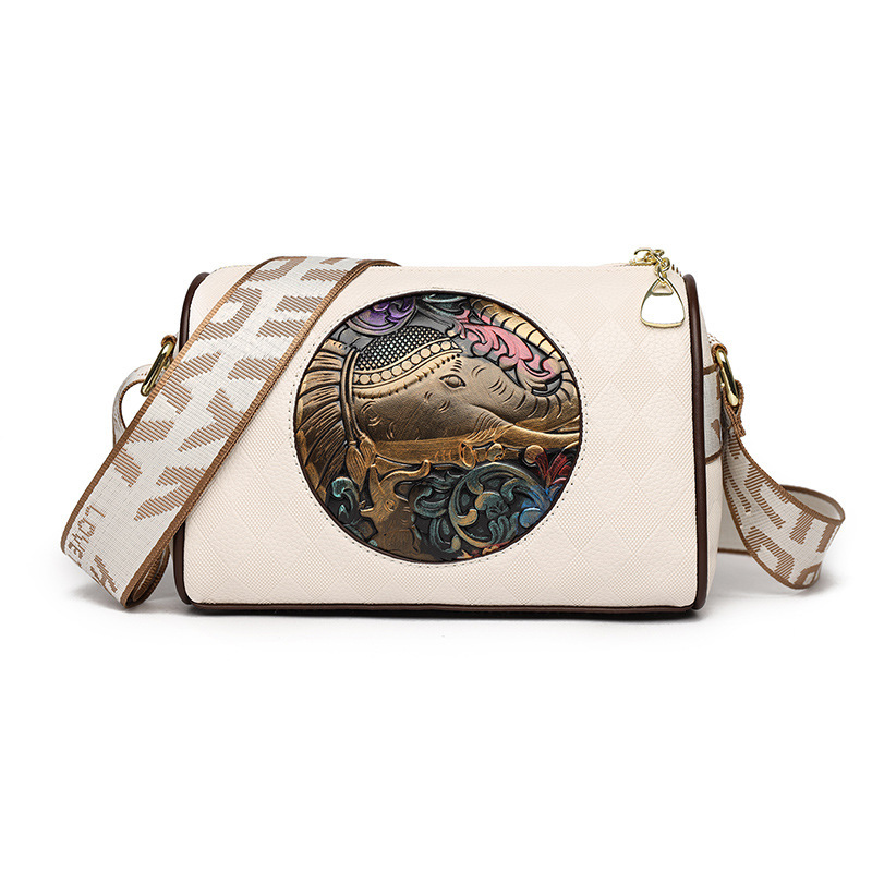 Free Shipping 2025 New Designer Bag Fashionable And High-quality Shopping Bag Elegant Women's Retro Embossed Multifunctional Chinese Single Shoul
