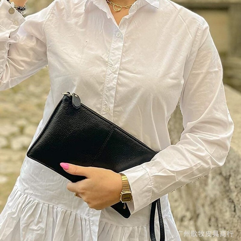 Free Shipping Designer Lychee Grain Women's Leather Fashionable Handbag Luxury Bag And Double Zipper Portable Handbag