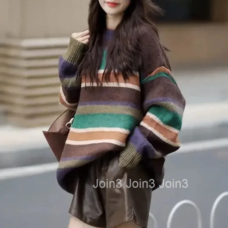 Long Sleeve Fashion 2025 Round O Neck Ladies Pullovers Basic Youthful Winter Light Casual Trend Womens Knit Sweater Fall Jumper