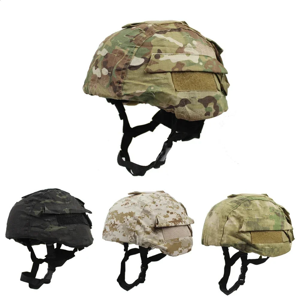 Tactical Helmet Cover For MICH 2000 Helmets Hunting Airsoft Paintball Accessories 250611